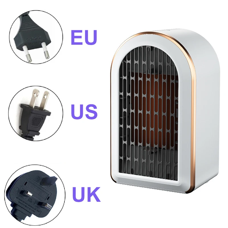الأوروبية القياسية البسيطة سخان البريطانية القياسية الكهربائية الأمريكية بلاور (نافخ) الهواء الساخن PTC التدفئة سخان معطف شتوي آلة