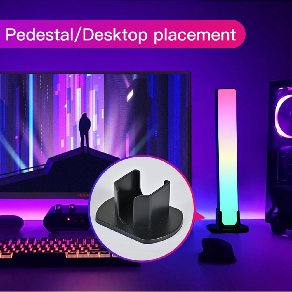 

RGB LED Light Bar Atmosphere Light Music Smart Blue Tooth TV Wall Computer Game Room Decoration Night Light Desktop Background