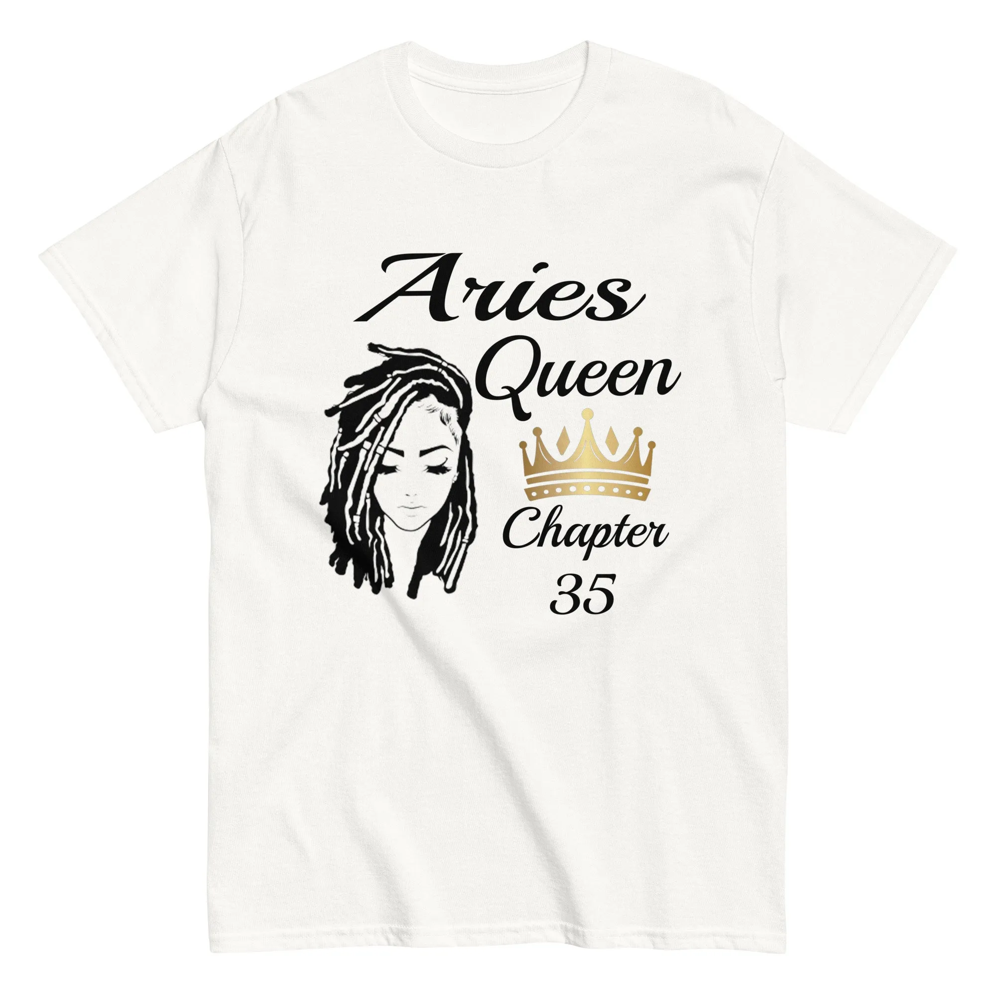 Aries Queen Birthday T Shirt February March S For Her Custom Dred Locs Braids