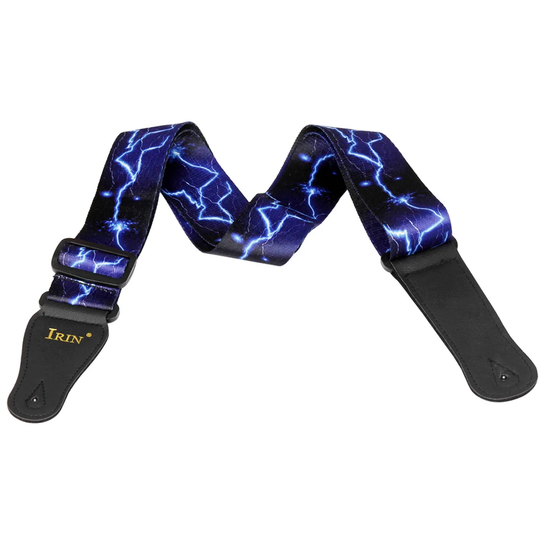 IRIN Universal Electric Classical Folk Guitar Strap PU Leather Ends Adjustable Acoustic Electric Bass Guitar Parts & Accessories