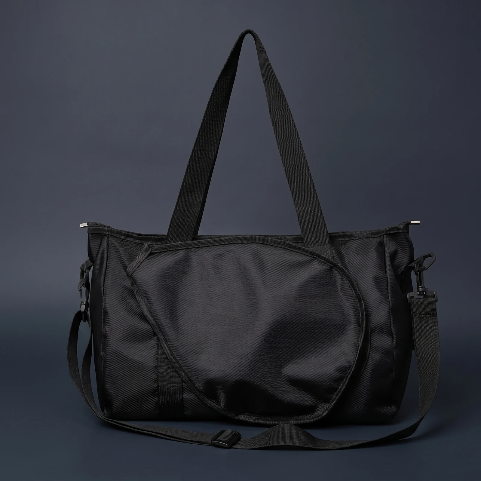 Racket Sports Bag with Shoulder Strap Portable Tennis Bag Carry Case Lightweight Wear-Resistant for Training
