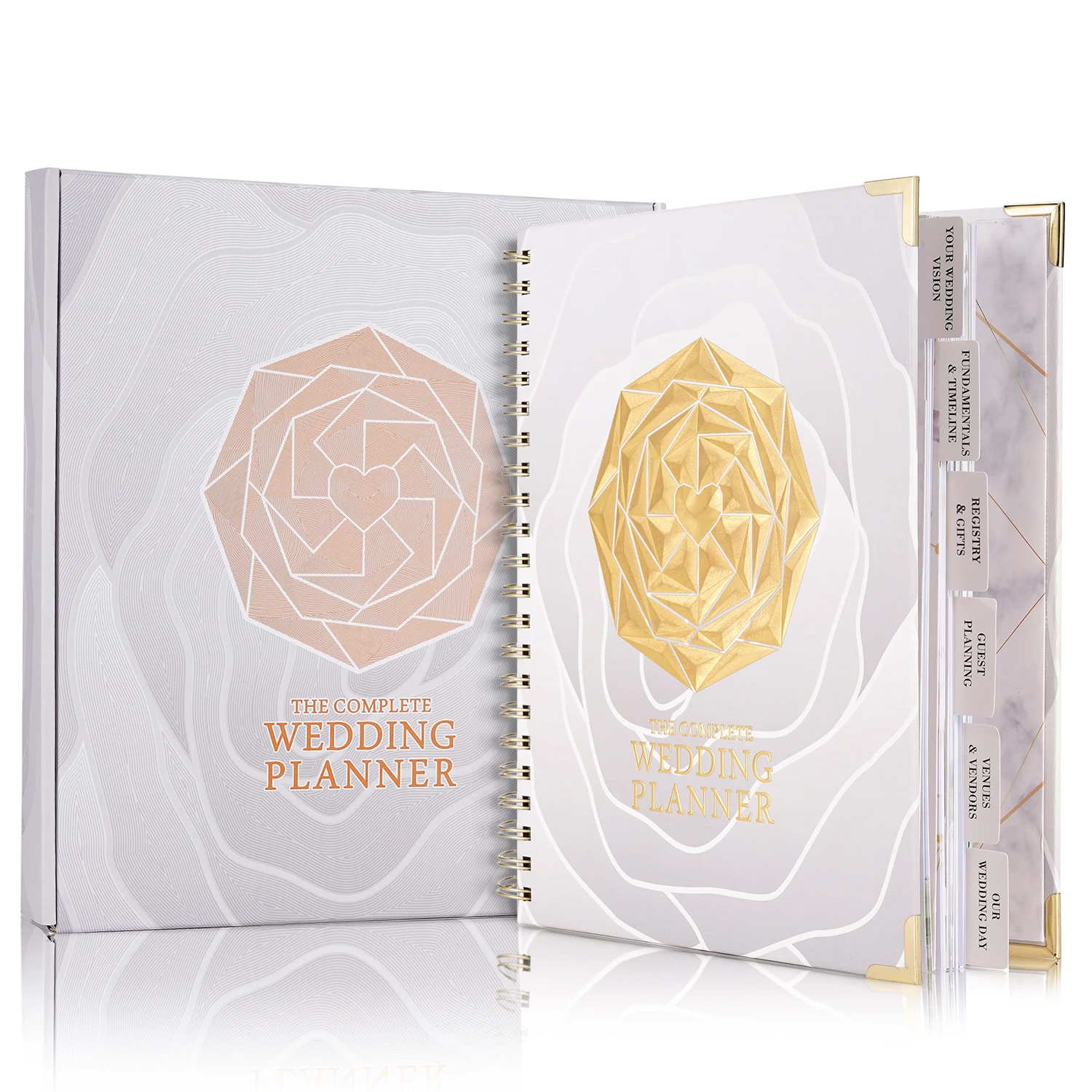 Wedding Patterned Wedding Planning Book Album Marble Wedding Budget Tips Creative Commemorative DIY Album Book