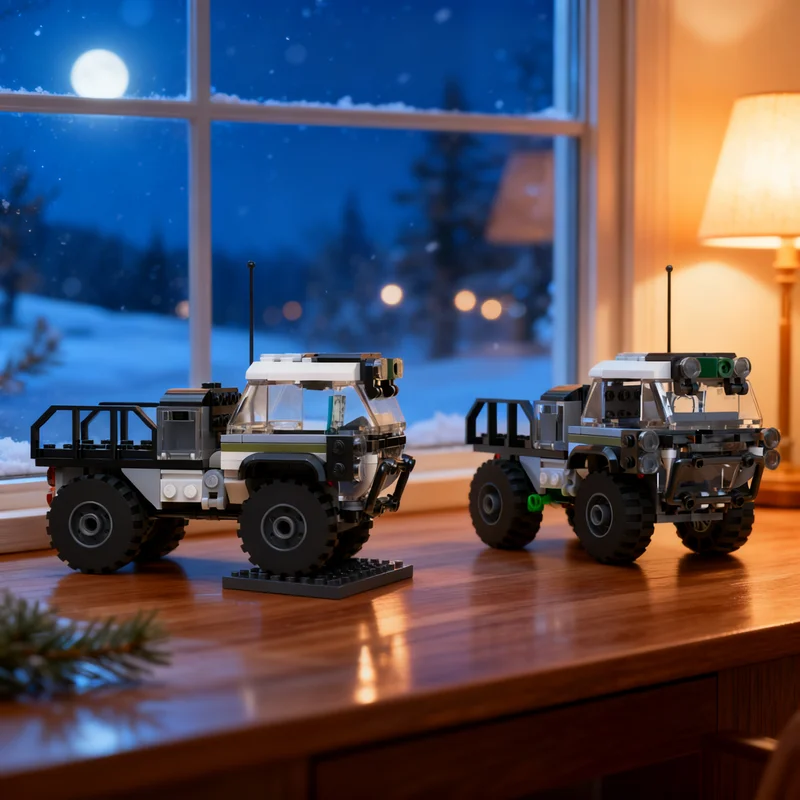 176pcs MOC Space Aardwolf Utility Rover Platform Model Building Blocks Christmas Gift DIY Assemble Brick Art Craft Idea Birthday