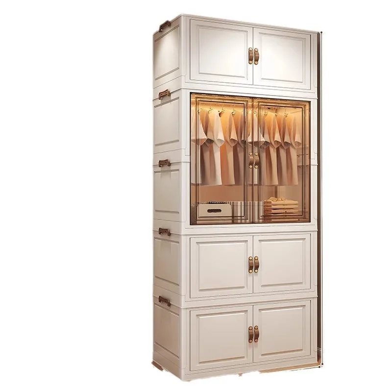 

Adults, wardrobe 2025 new model, household, bedroom, folding, rental room, small apartment