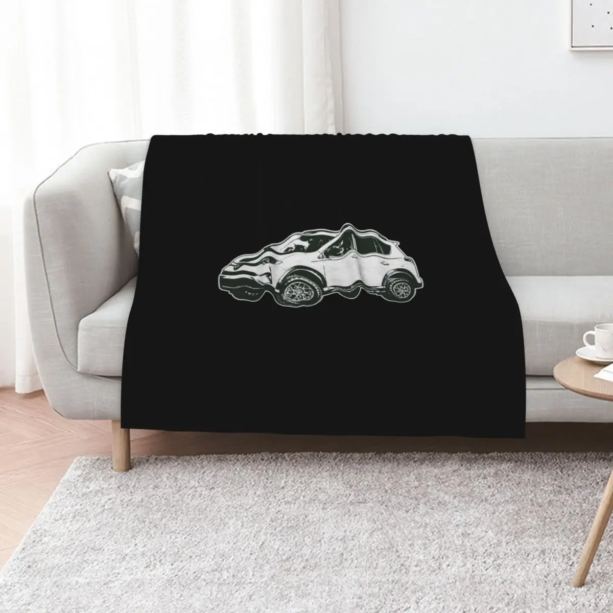 Adventure Lifted Rav 4 Sketch Throw Blanket Shaggy Cute Giant Sofa Furry Extra Large Throw Beach Blankets