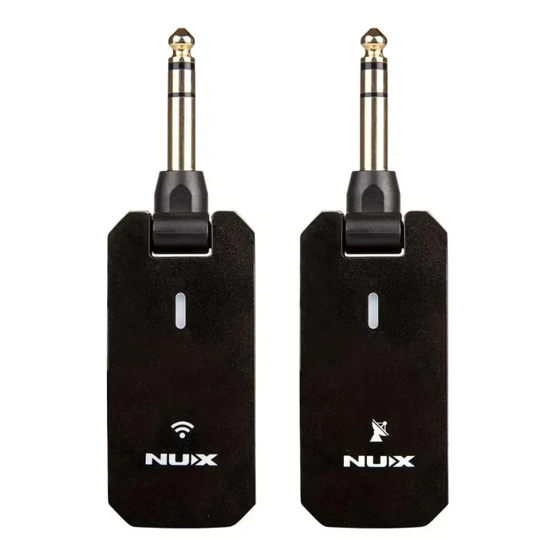 NUX Wireless Guitar Transmitter and Receiver, Active or Passive Pickups, Low Interference, Automatic Matching, NUX C-5RC, 5.8GHz