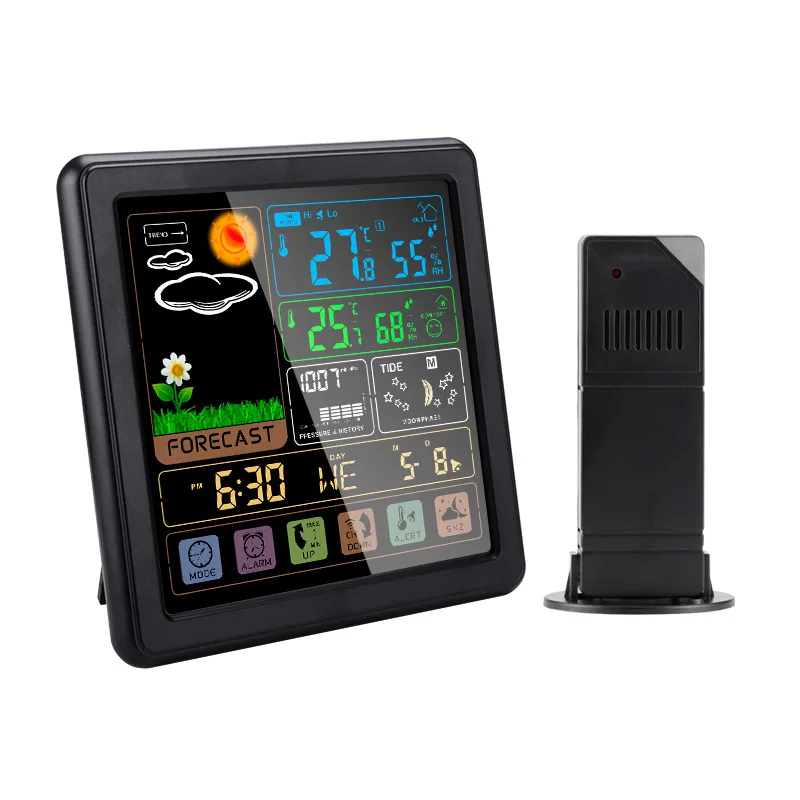 New multi-function wireless weather clock