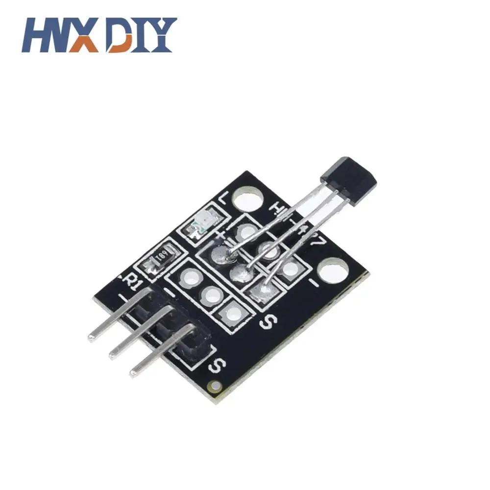 5/10pcs DC 3.3V To 5V KY-003 Hall Effect Magnetic Sensor Module Hall Magnetic Sensor Module for Smart Cars for Arduino