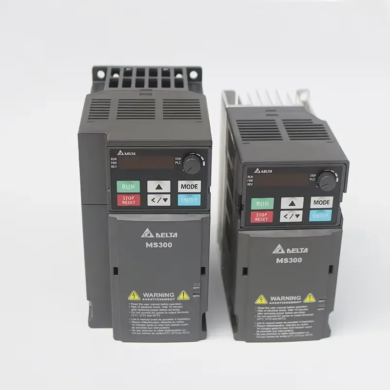 New MS300 AC Drive VFD7A5MS21AFSAA 1.5kW Single Phase Input Built in Modbus PLC Function