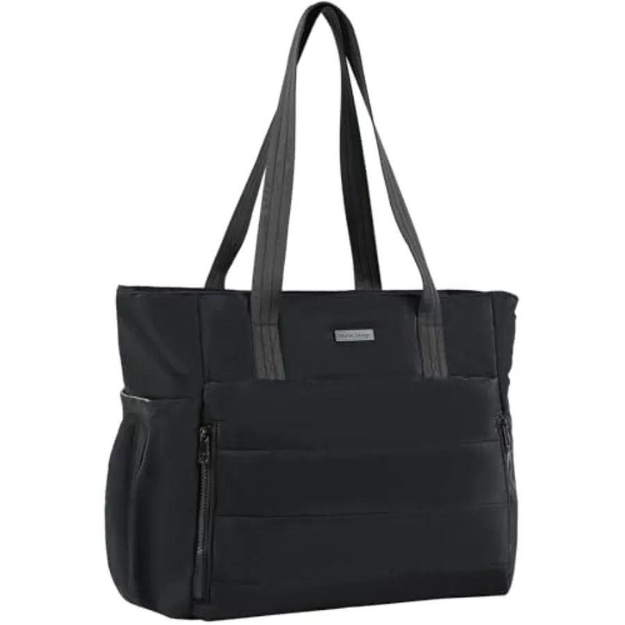 

NISHEL Travel Puffy Tote Bag For Women Ultra-Lightweight Tote Purse For Office Day And a Short Weekend Getaway