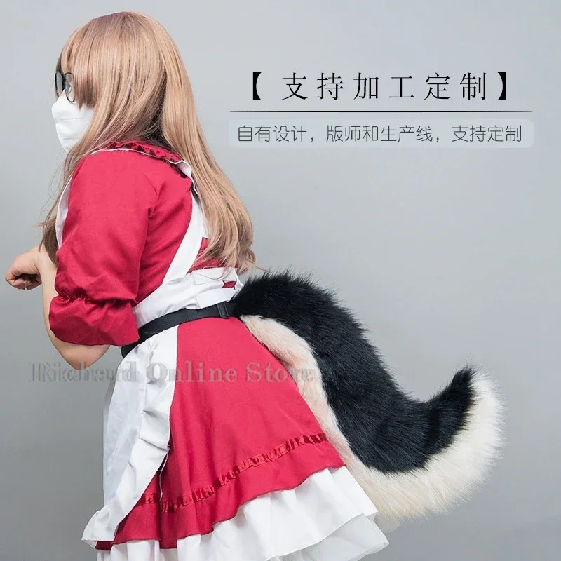 Fursuit Furry Paws Fluffy Tails Animal Cosplay Dog Puppy Cat Kitty Acessories Little Animal Cosplay Tail Halloween Party suit