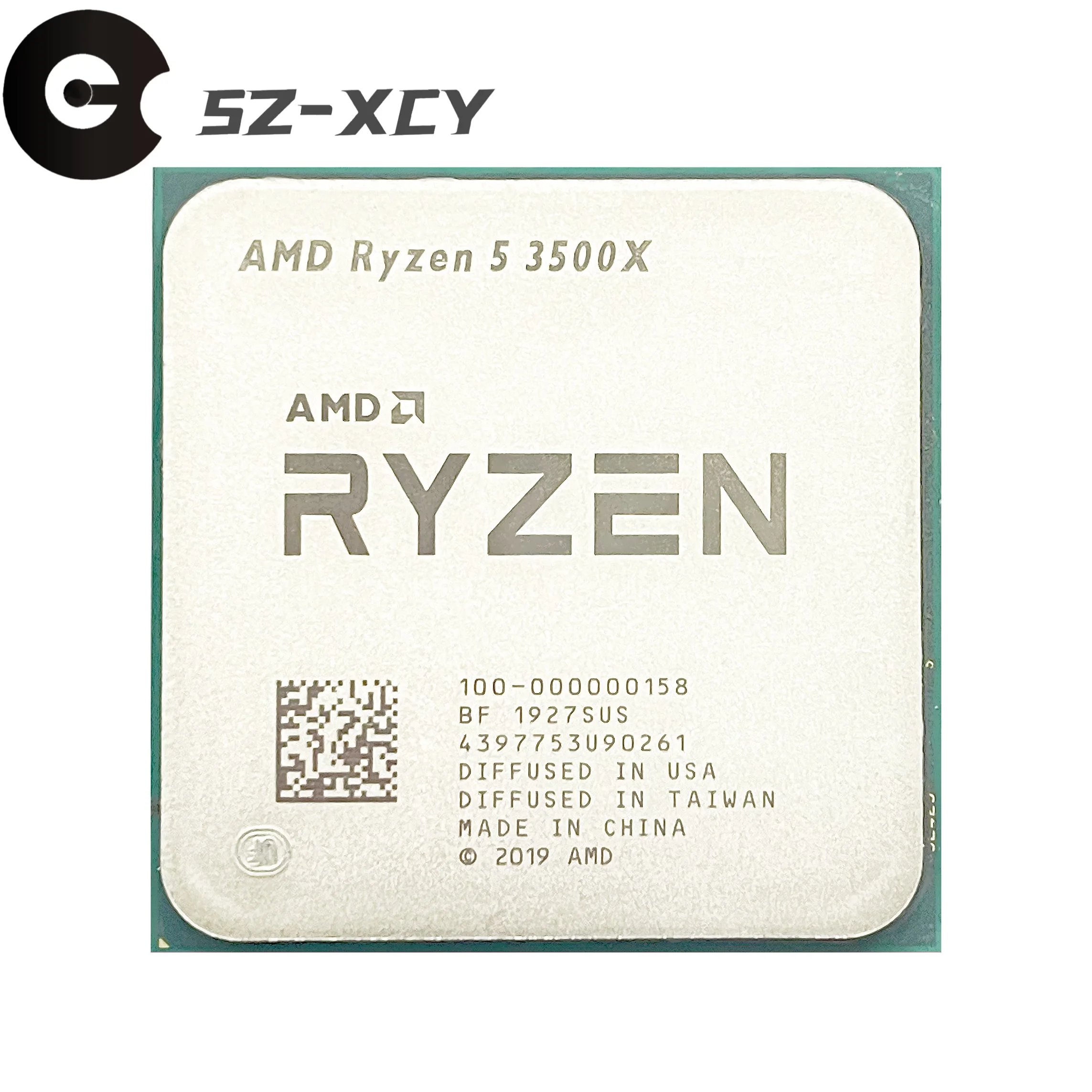 AMD Ryzen 5 3500X R5 3500X 3.6 GHz Six-Core Six-Thread CPU Processor 7NM 65W L3=32M 100-000000158 Socket AM4 No Fan