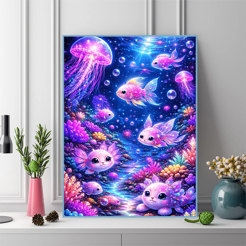 Evershine Diamant-Malerei Fisc – Art Craft Jellyfish Bewertung und Preis