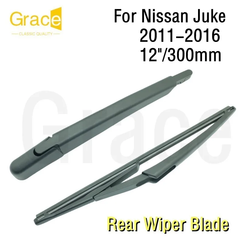 

For Nissan Juke F15 Rear Wiper Blade 12"/300mm Car Windshield Windscreen Rubber 2011 2012 2013 2014 2015 2016