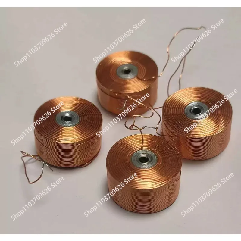4pcs Large Magnetic Levitation Coil Inductance Coil 22 * 12mm with Iron Core Screw Hole, Pure Copper Wire for Electromagnet