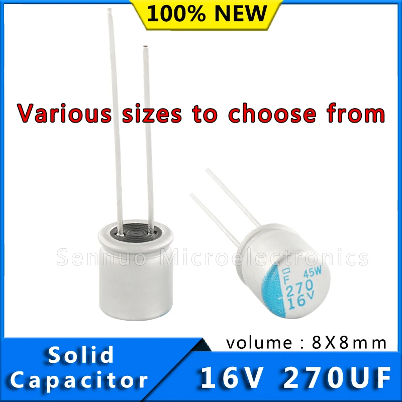 10Pcs New Capacitor… - image