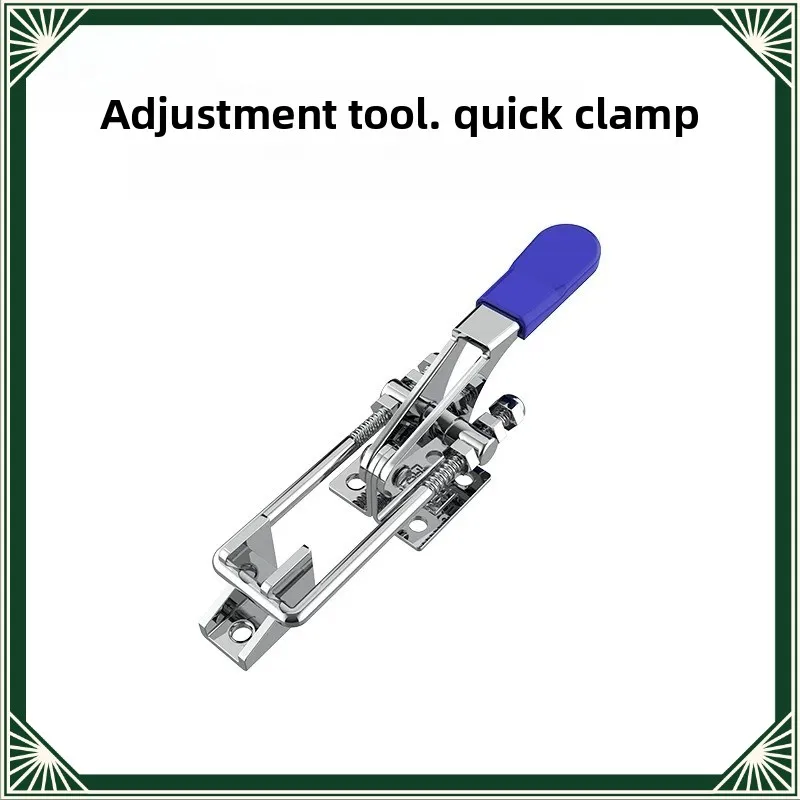 Jingle Galvanized Iron Toggle Latch Clamp Quick Release Draw Latch for Wooden Case Industrial Machinery