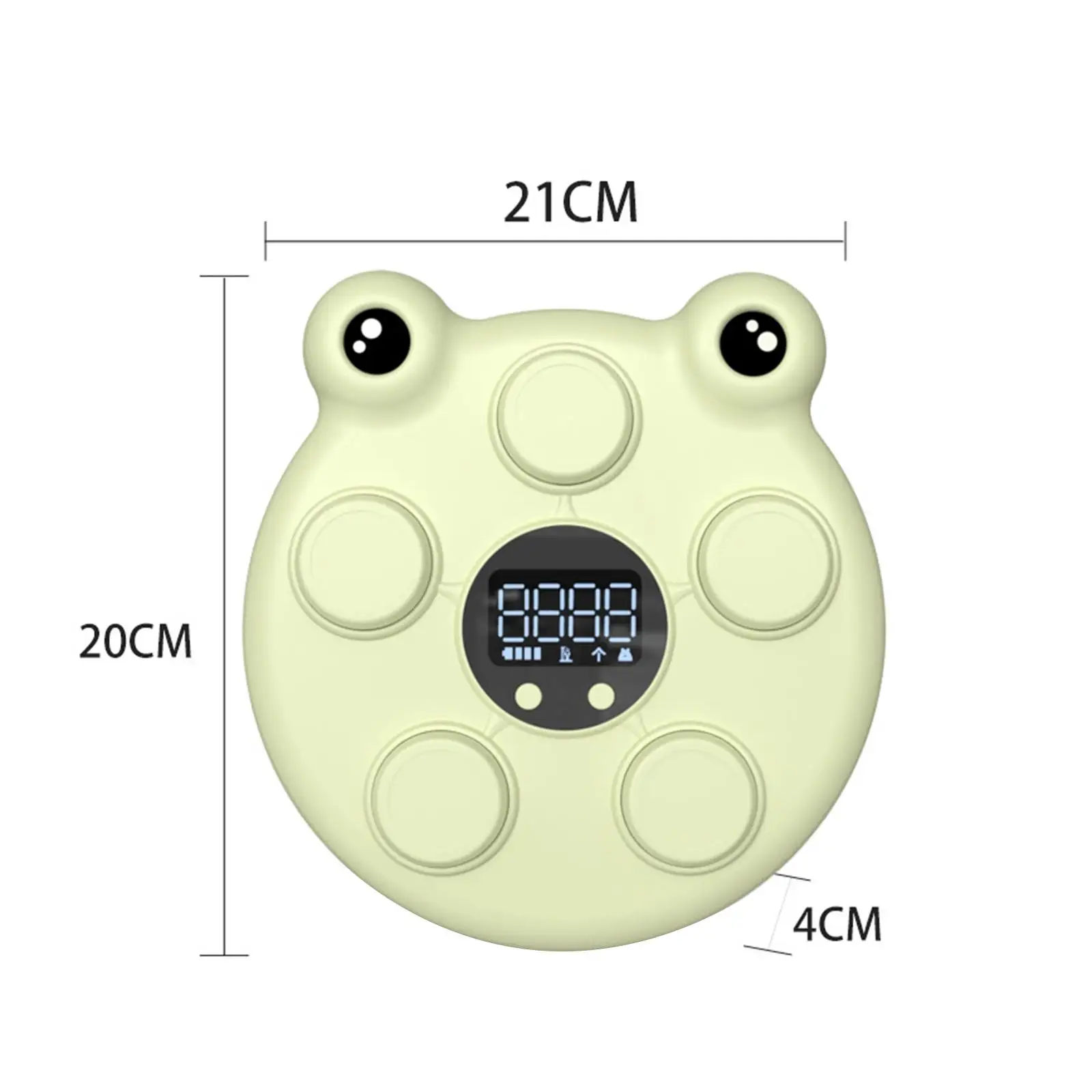 Kids Frog Touch High Jump Counter Child Height Touch Device for Party Favors Indoor Game Props Living Room Children Room Gifts