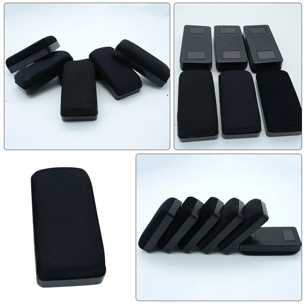 10PCS Blackboard Dry Erase Eraser Flannel Material Sturdy Comfortable Versatile Chalk Dry Marker School Supplies