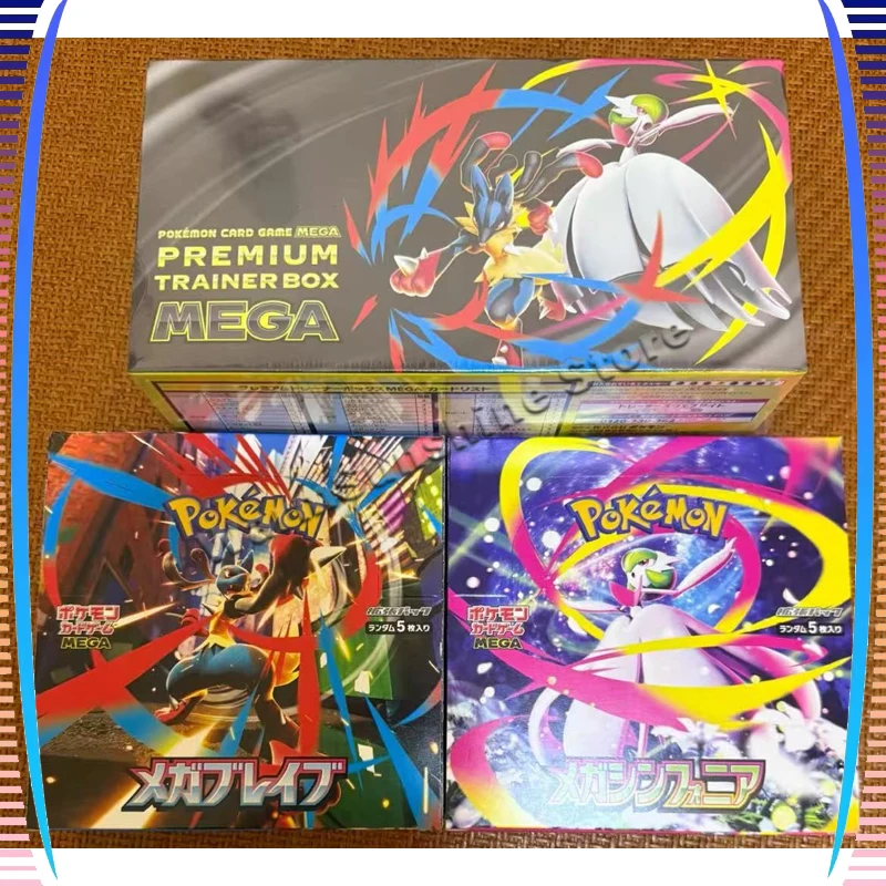 

Original Pokemon Trading Card PTCG Ptcg M1S M1L Mega Japanese Edition Series Box Children Christmas Birthday Gifts