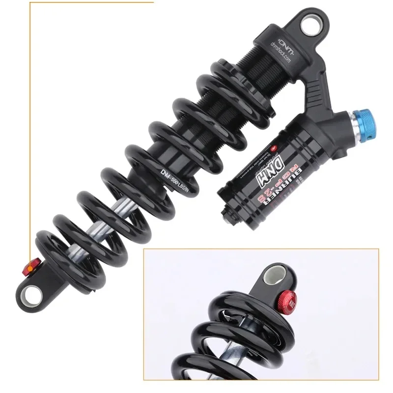 DNM RCP2S 165mm/190mm/200/210/220/265mm Mountain Bike Rear Shock Absorber 550LBS Spring Soft Tail For AM/FR/DH/MTB Bicycle Shock