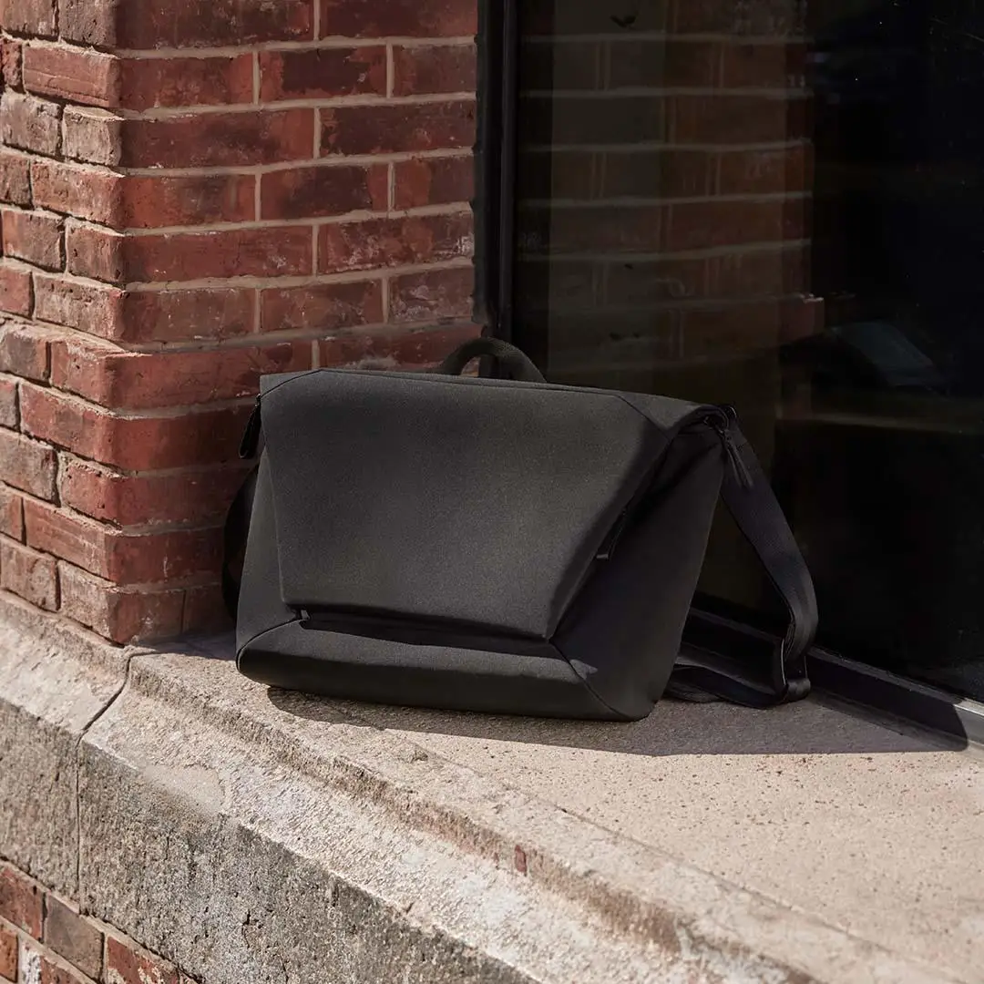 Xiaomi Mijia Crossbody كيس المراهقين حقيبة كتف حقيبة ساعي الأعمال السفر عادية كلية حقيبة محفظة لأجهزة الكمبيوتر المحمول 14 بوصة