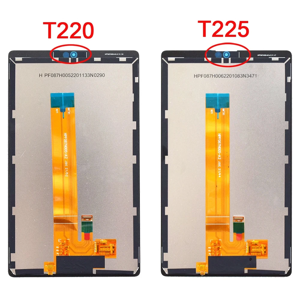 Imagem -02 - Touch Screen Display Lcd Digitalizador Painel de Vidro Assembly Samsung Tab a7 Lite Sm-t220 Sm-t225 T220 T225 87 Polegadas Novo