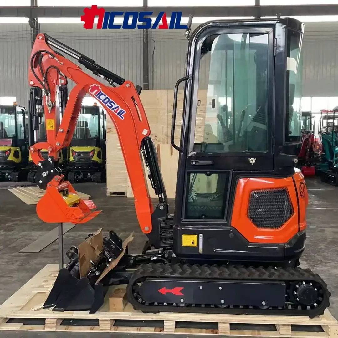 

Hot selling! Small Excavator 1800 kg Small Excavator 1.8 ton Mini Excavator for sale, with enclosed cab