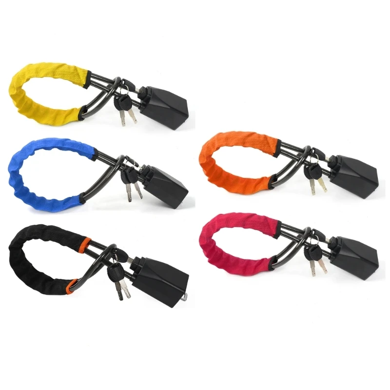 

Security Lock for Most Vehicle SUVs Car Steering Wheel Lock Seat Belt Lock Auto Accessories Universal Anti Theft Device