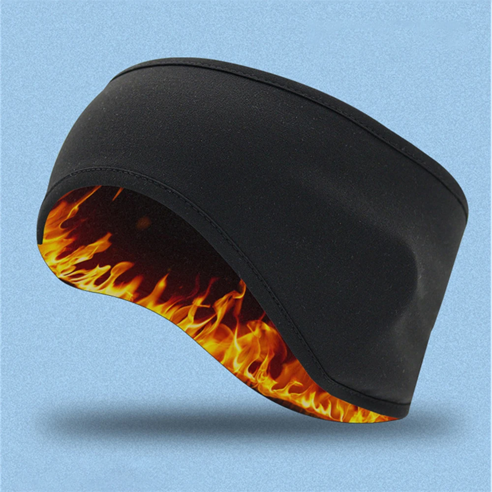 1/2/3PCS Winter Warm Ear Cover Headband Breathable Thermal Outdoor Sports Headwear Cycling Running Fitness Windproof Ear Cover