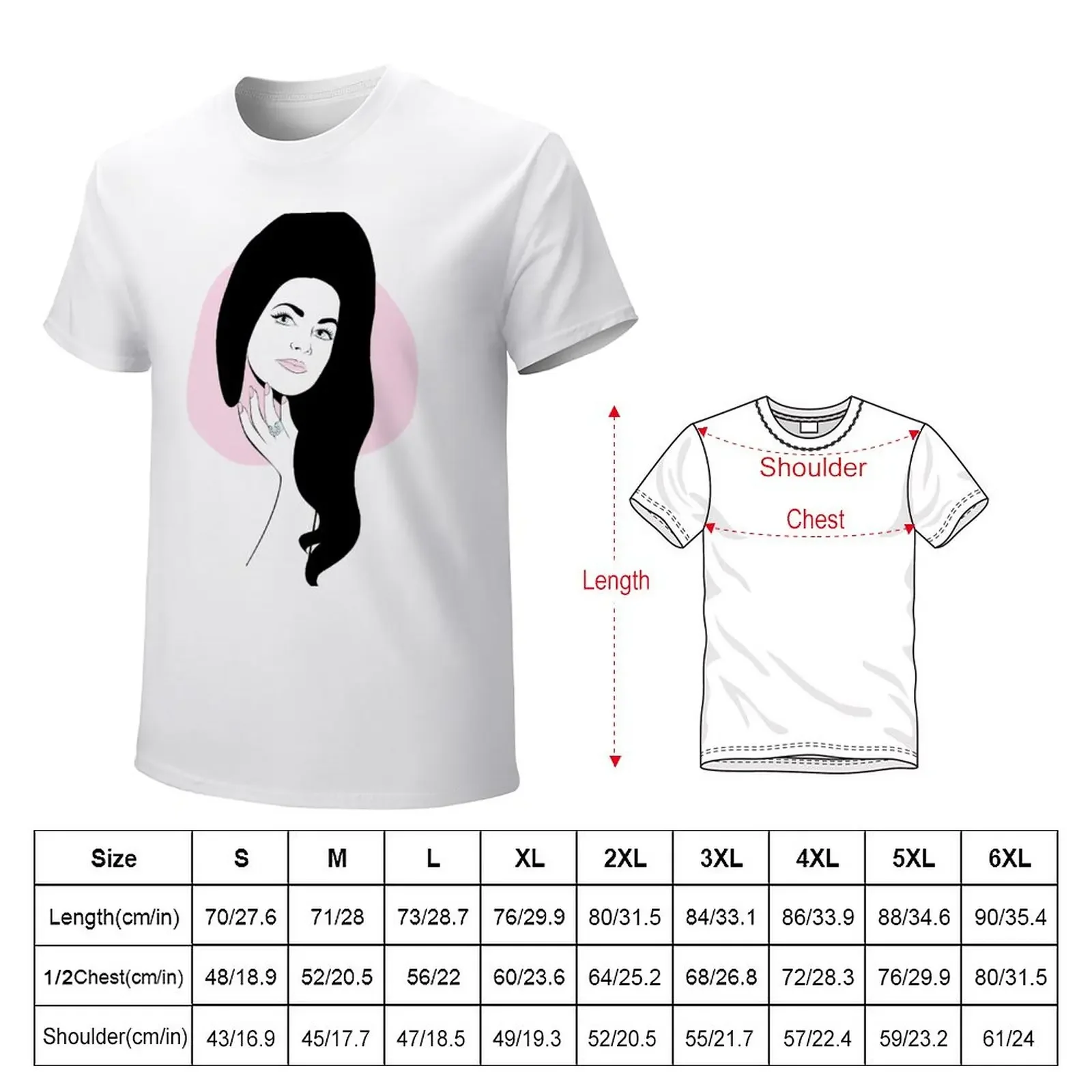 Priscilla Presley: Satnin T-Shirt aesthetic clothes customs fitted t shirts for men