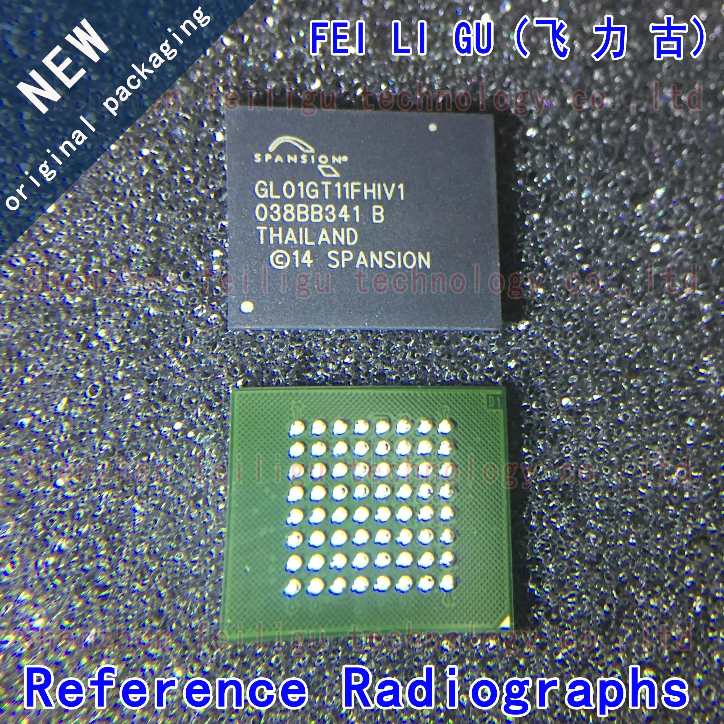 1~30PCS 100% New Original S29GL01GT11FHIV10 GL01GT11FHIV1 Package:LBGA64 FLASH-NOR 1Gb Memory Chip