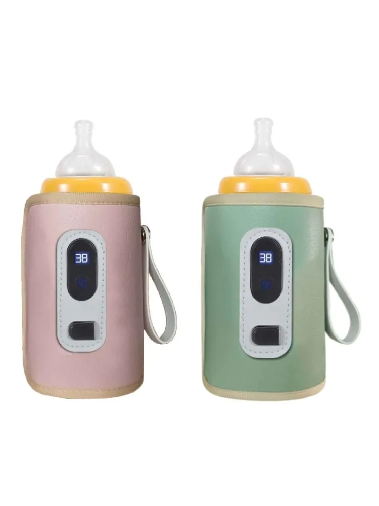 1Pc Baby Bottle Warmer Feeding Bottle Heat Keeper Travel Warmer Cover Formula Milk Water USB Heater Outdoor Bottle Warmer