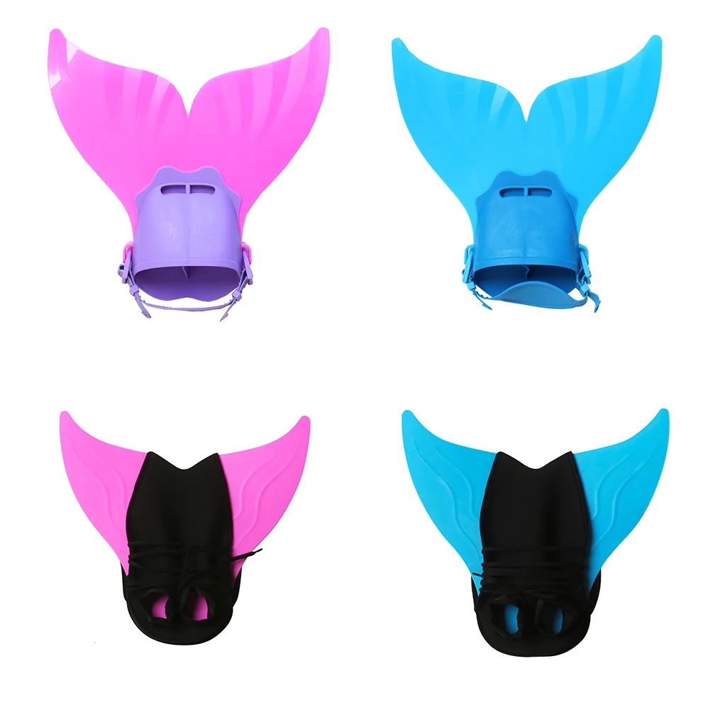 Mermaid Fins Children Diving  Swimming Fins Monofin For Kids Water Sports Training Learning Aquarium Performance Fins