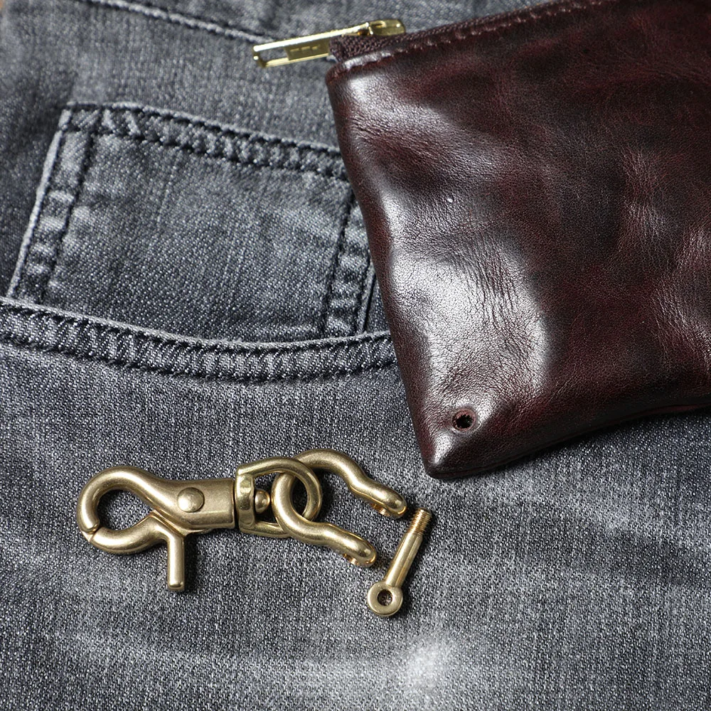 S.WORKER Vollnarbenleder Vintage-Kartenhalter Retro Mini-Münzbörse Tragbare Tasche Kurze Geldbörse – Detail 16