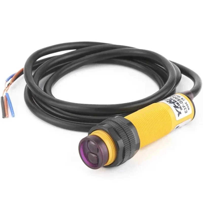Infrared Diffuse Reflection Photoelectric Switch E3F-DS30C4 Three-Wire NPN Normally Open Proximity Sensor 24V