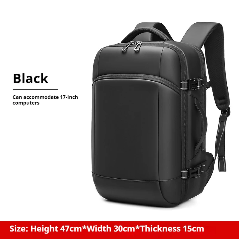 60L Expandable Backpack With Vacuum Compression, Large Capacity anti-Theft Travel Vacuum Backpack, Travel Vacuum Backpack