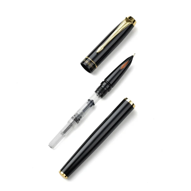 قلم حبر HERO أصلي 7025A 0.5 مم ذو طرف إيريديوم ناعم، للرجال/النساء/الطلاب، مثالي للخط واللامتحانات والمكتب والهدايا #6