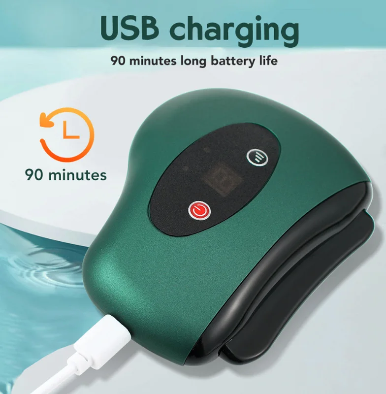 Electric Gua Sha Face Massager Facial Body Scraping Tool for Wrinkle Removal Skin Firm Tightening Lift Beauty Personal Care