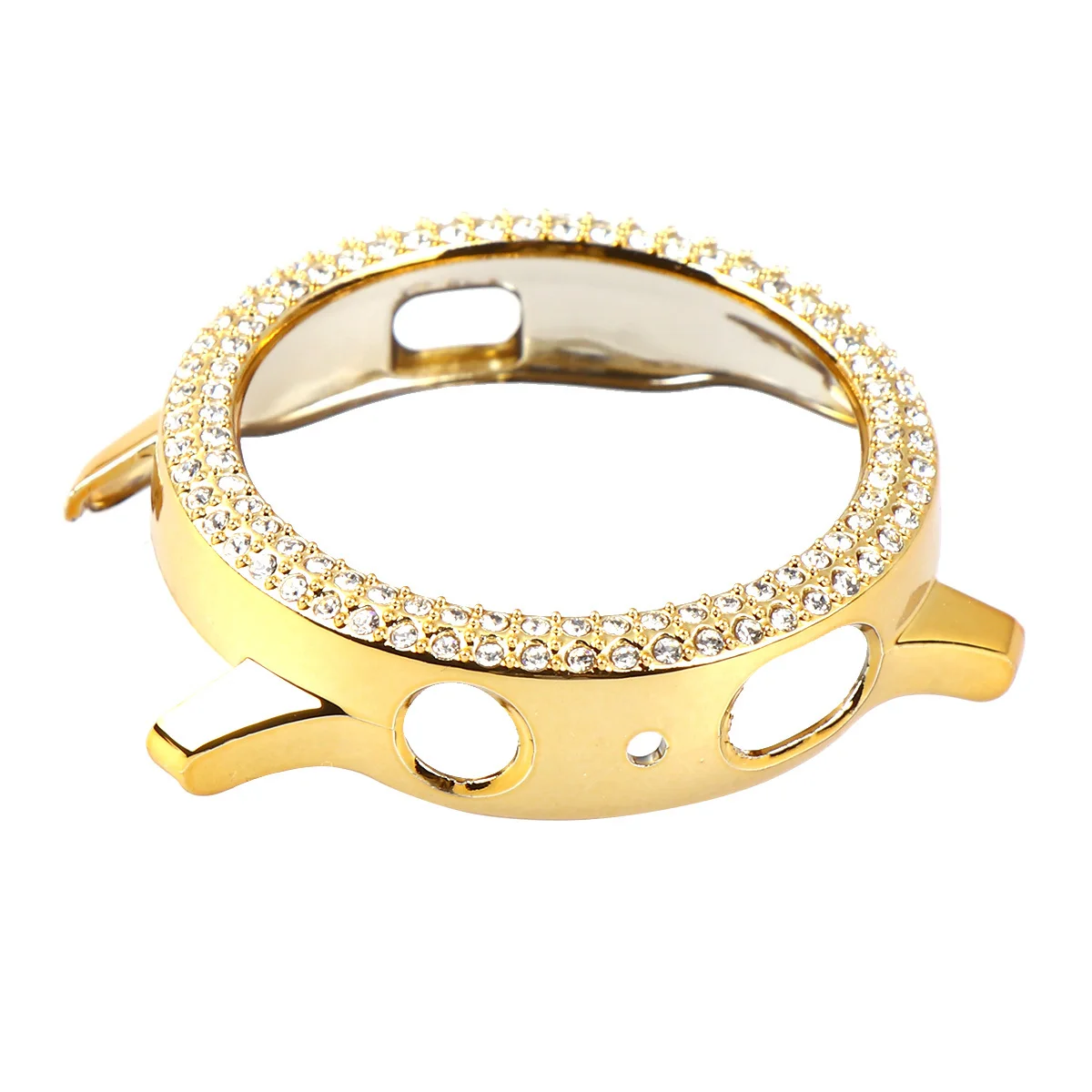 

Watch Accessories Stylish Protective Case Creative Design Super Light Easy Install Remove for Active 2 40mm Golden