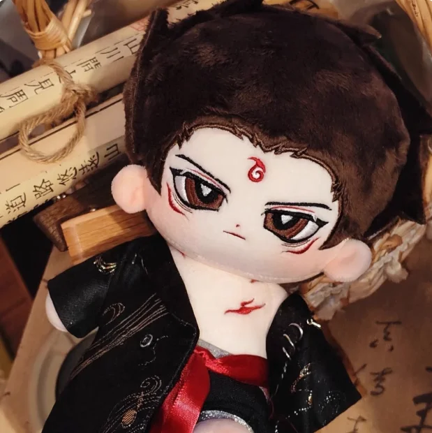 Movie Ne Zha 2 Nezha Aobing 20cm Doll Toy Skeleton Clothes Costume Cute Cosplay Gift Anime Original Lovely