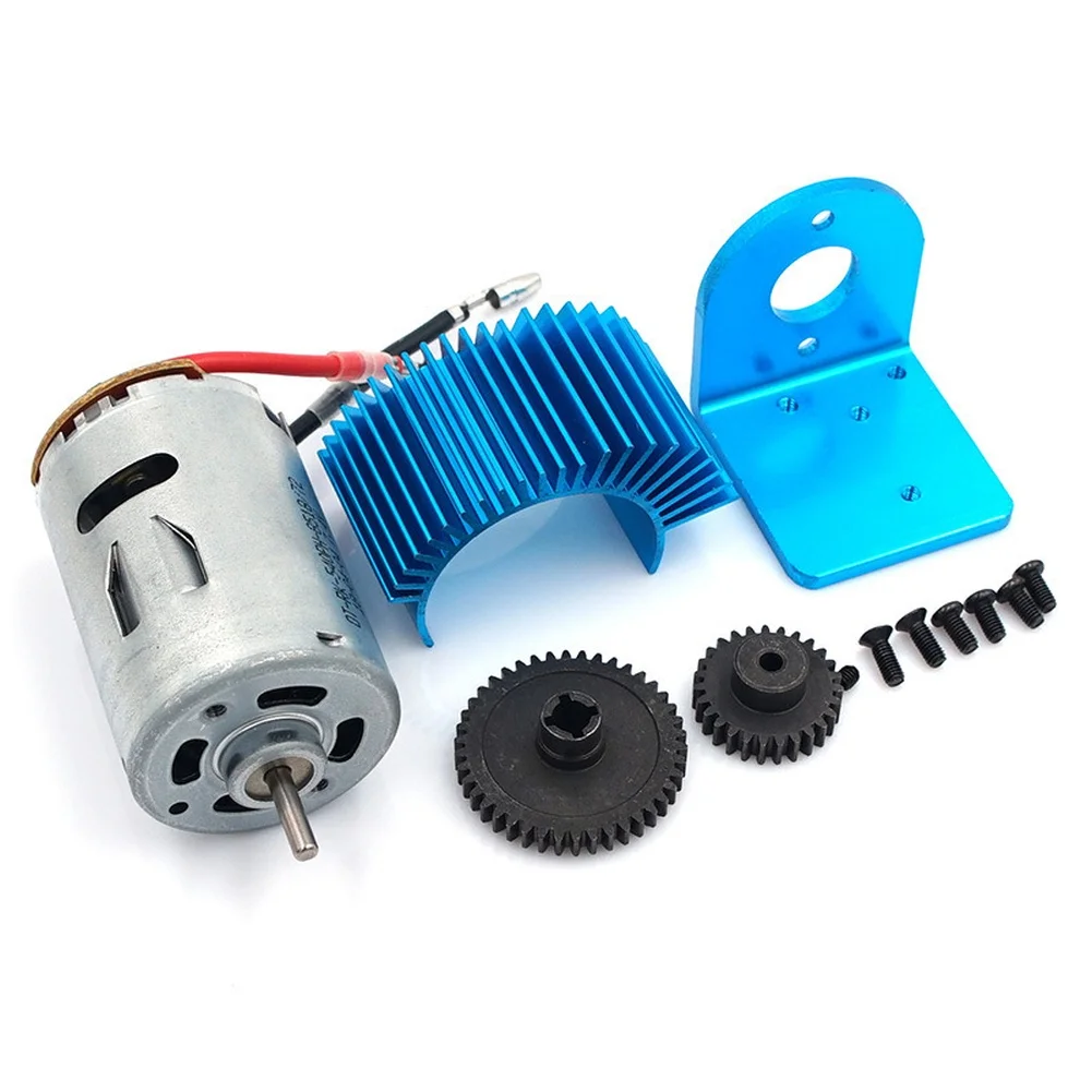 

For WLtoys A959B A969B A979B For RC Car Motor Heat Sink Gear Set with Reduction Gears for Smooth Power Transmission