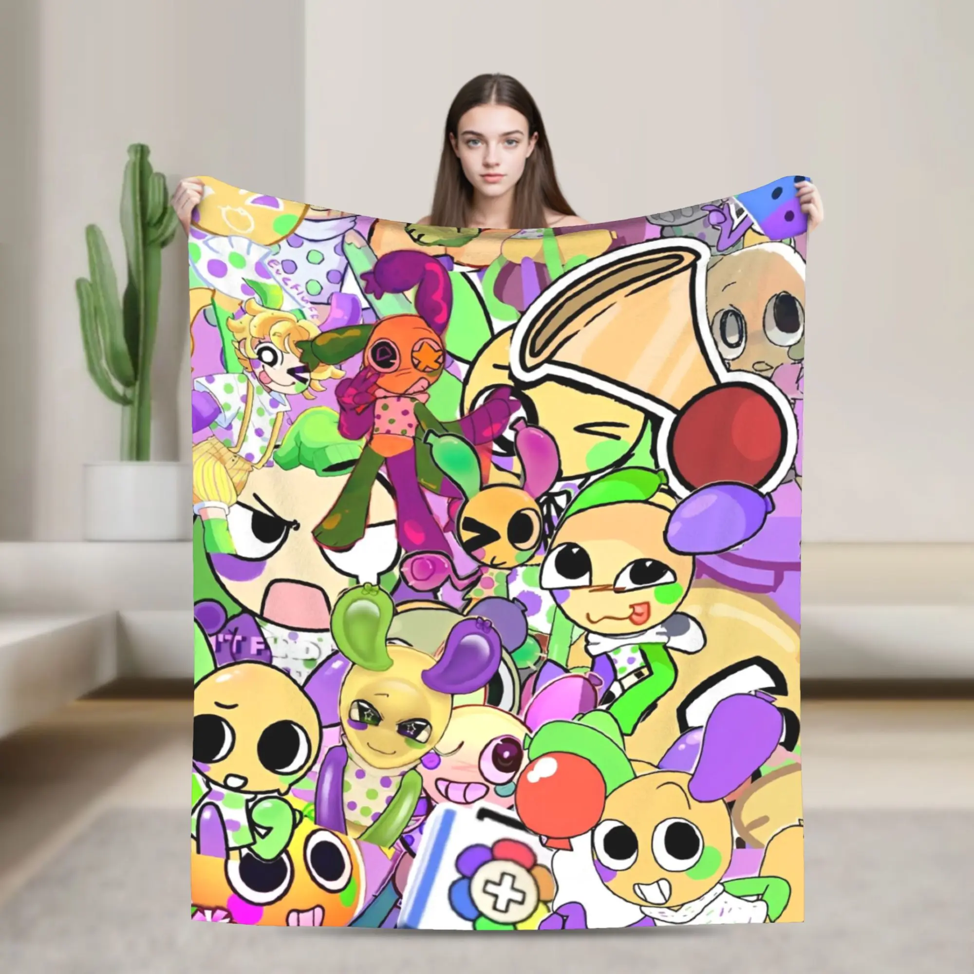 

Одеяла Dandys World с героями мультфильмов, фланелевые потрясающие мягкие пледы для кровати, дивана, всесезонные