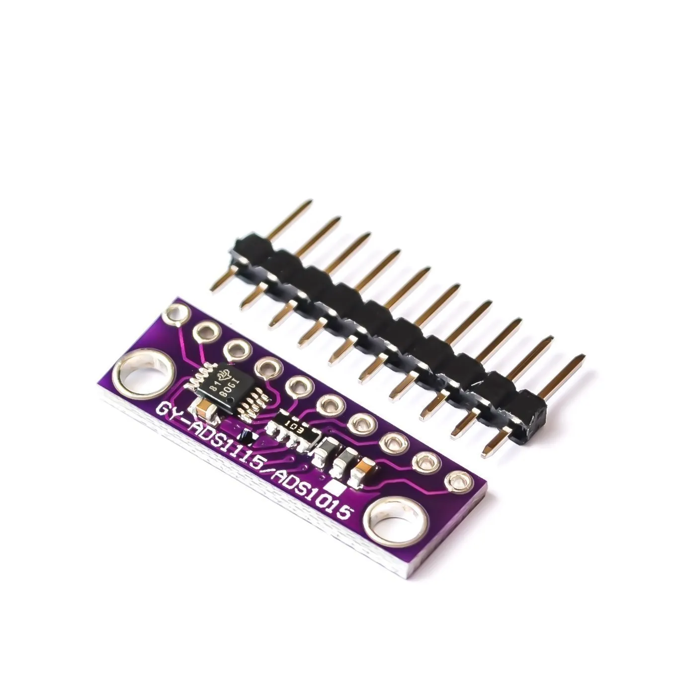 16 Bit I2C ADS1115 ADS1015 Module ADC 4 channel with Pro Gain Amplifier 2.0V to 5.5V for Arduino RPi