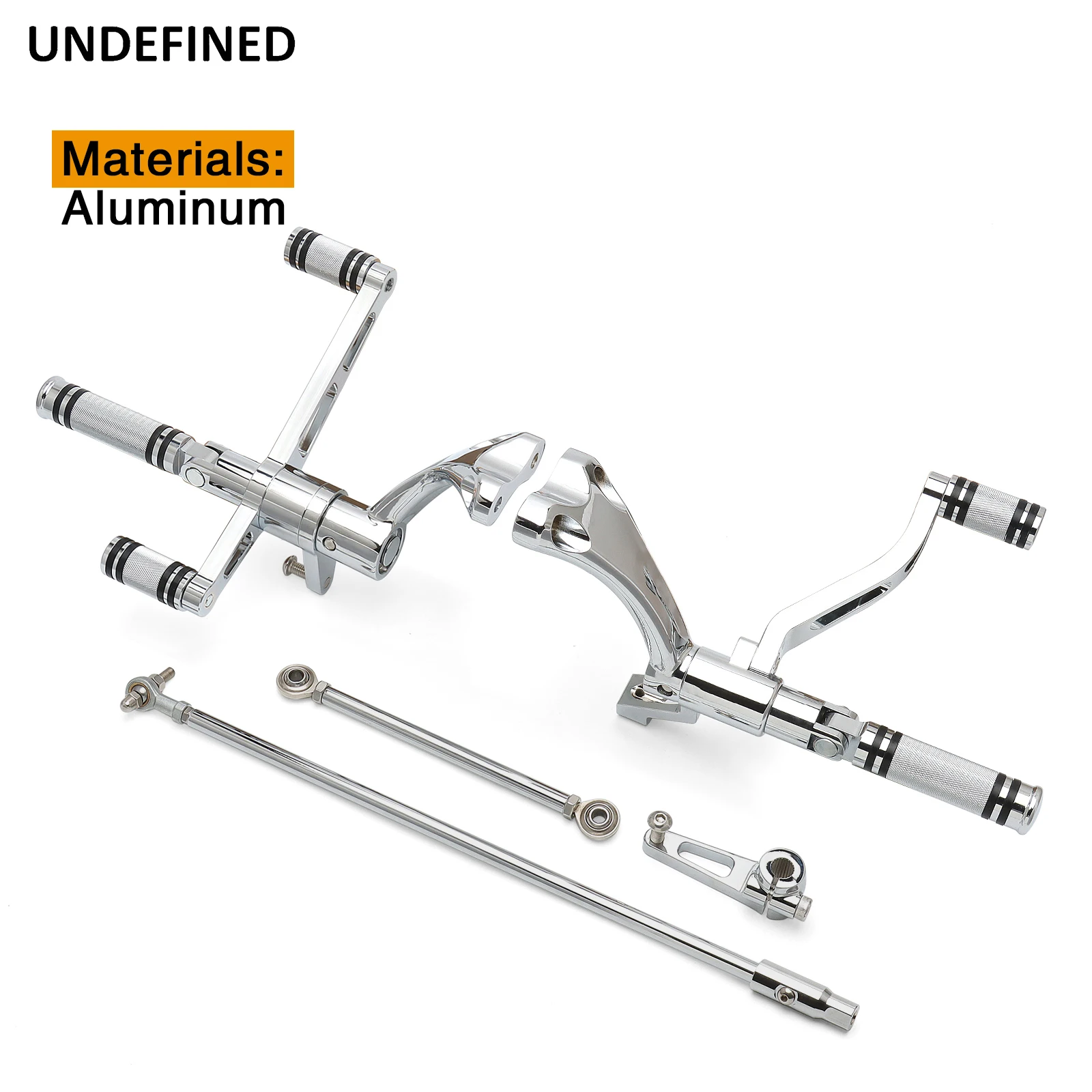 Motorcycle Floorboards Foot Pegs Pedals Front Footrest Assembly Fit For Harley Sportster XL 883 1100 1200 2004-2013 2014-2022