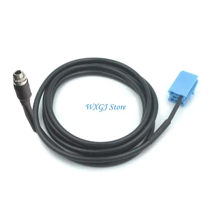 

37JE Female/Male Cable Replacement Cable for B5 MP3 Player Auto Accesssory 57'' in Length