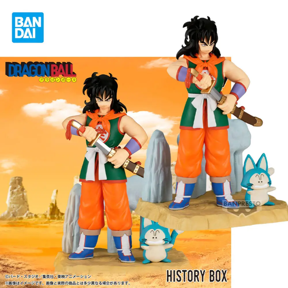

В наличии оригинальная Bandai DRAGON BALL History Box Yamcha около 13 см аниме фигурка модель игрушки коллекционные украшения украшения