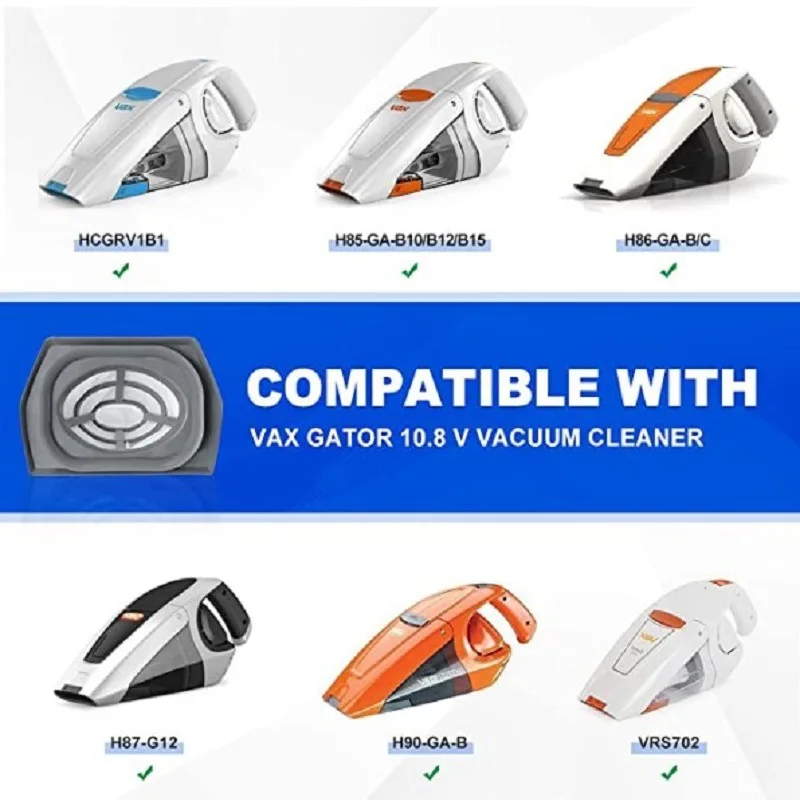 Filtros de Repuesto para Aspiradoras VAX Gator H85-GA-B10, Compatibles con Dyson y Hoover Bissell