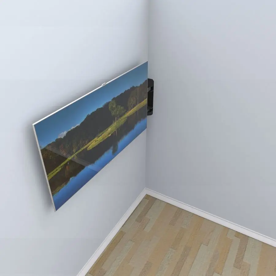 Supporto TV angolare telescopico FMC1 per TV da 40 pollici a 60 pollici Nero