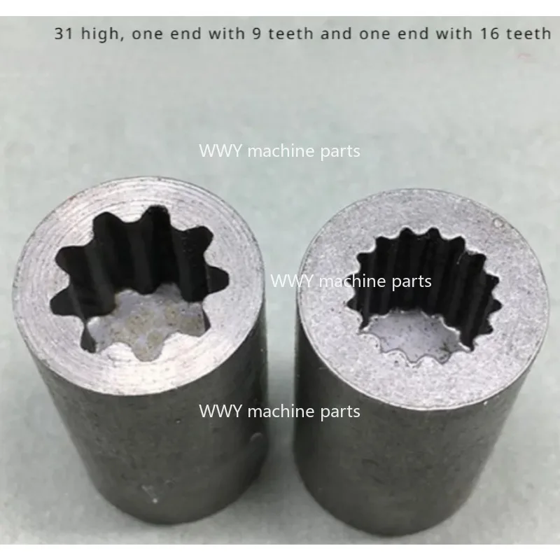 Suitable for 1PC Gear Pump Connecting Shaft CBK-F CBT Series Hydraulic Pump Lifting Power Device Accessories